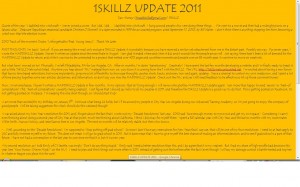 1SKILLZ UPDATE 2011