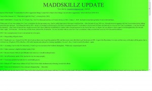 MADDSKILLZ Update (January 2010)