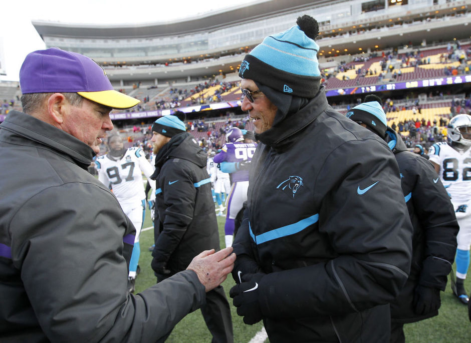 When the Vikings beat the Panthers in November 2014, the Panthers dropped to 3-8-1. Since then, they have won 23 out of 27 games. (AP Photo/Ann Heisenfelt)